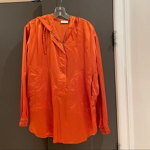 Dries Van Noten orange hoodie